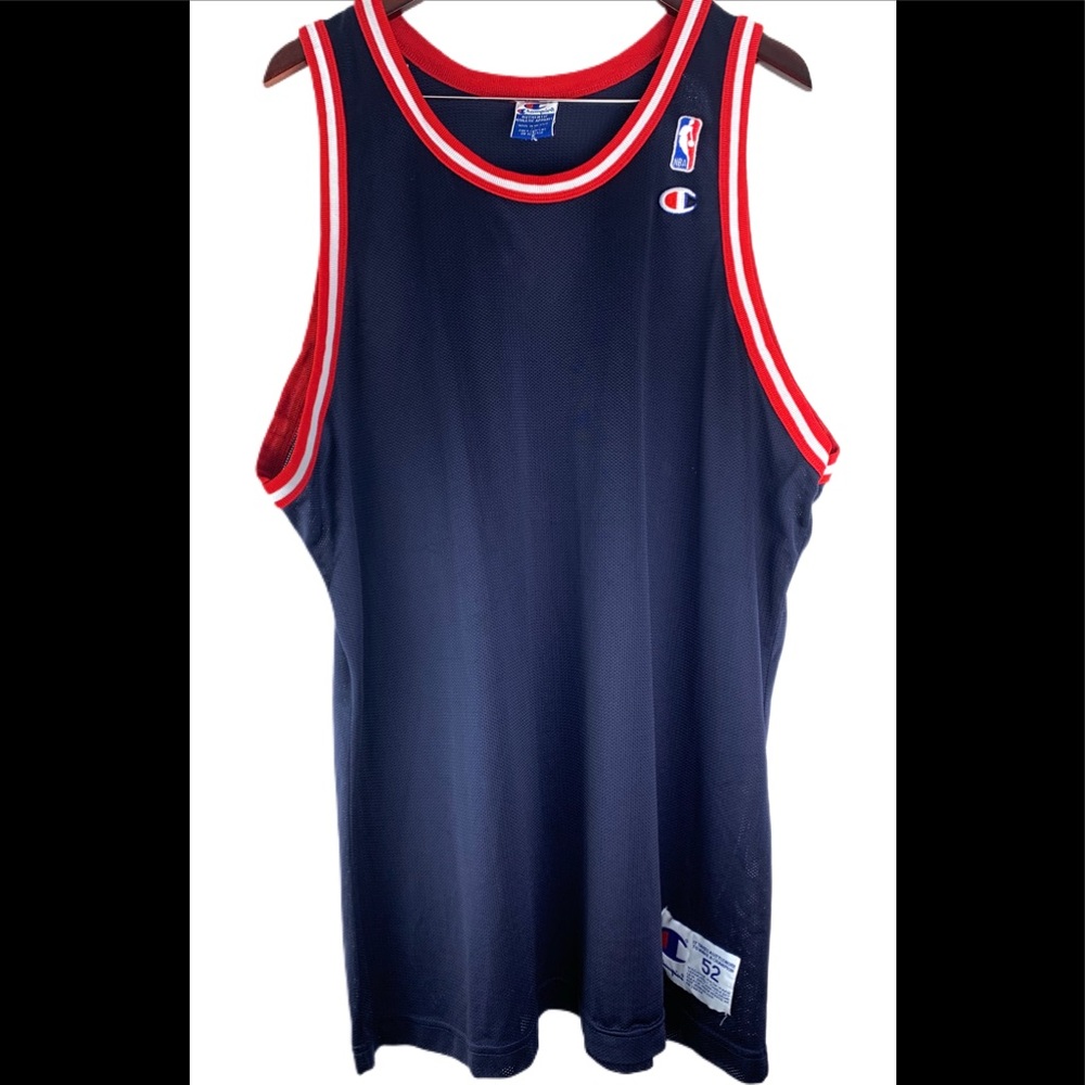 Vintage Champion Houston Rockets NBA Jersey 52